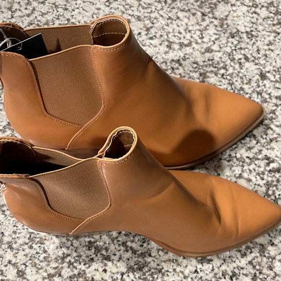 Tan Ankle Boots - Picture 1 of 5